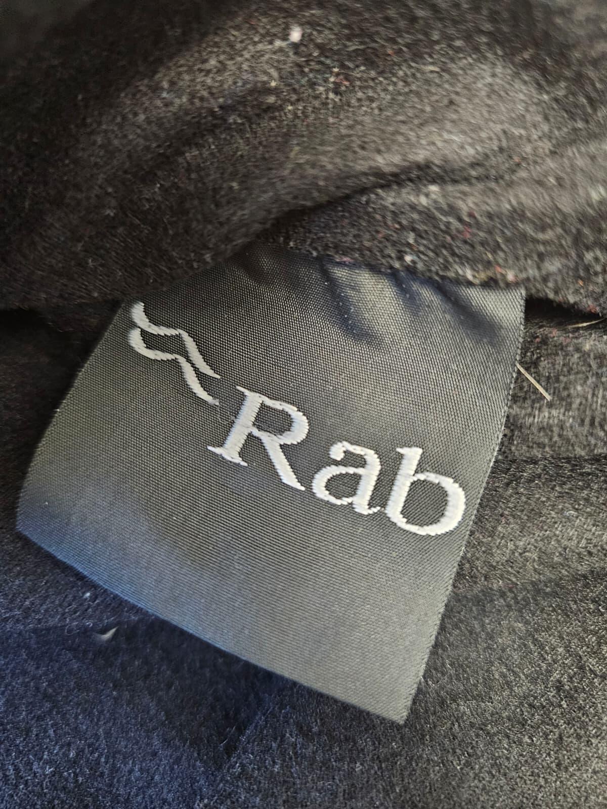 Rab Vintage Mens Vapour Rise VR Trail Full Zip Fleece Lined Hooded Jacket - S