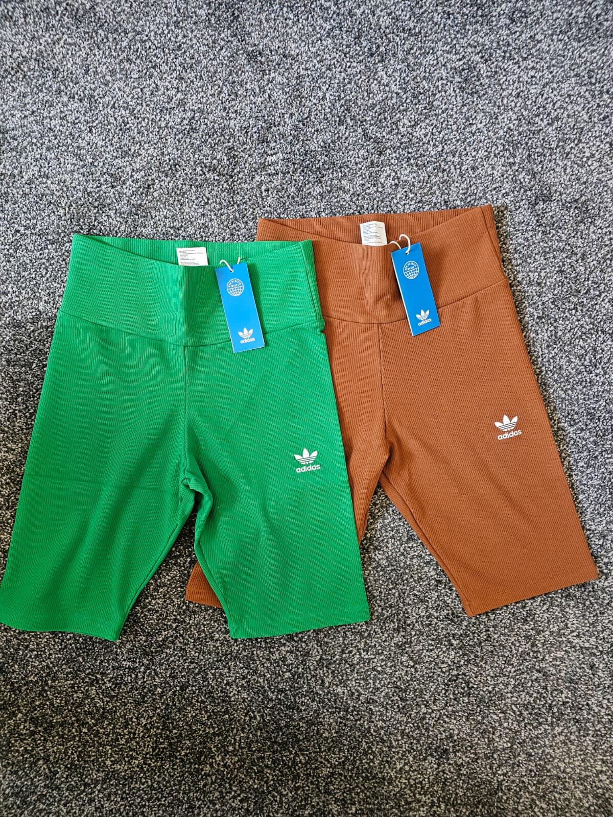 Adidas Women's Lounge/Activewear Rib/Ribbed Ribbed Shorts -S/Small (8-10) Bundle