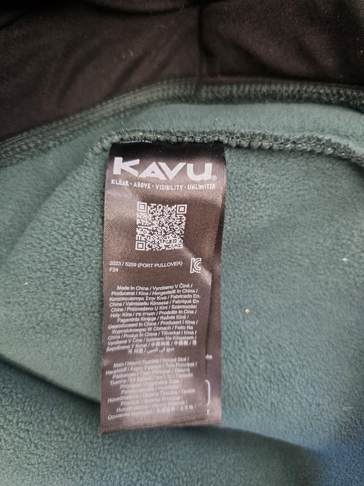 KAVU Mens Pullover Warm Sherpa Fleece Jumper/Sweatshirt - S/M Small Medium