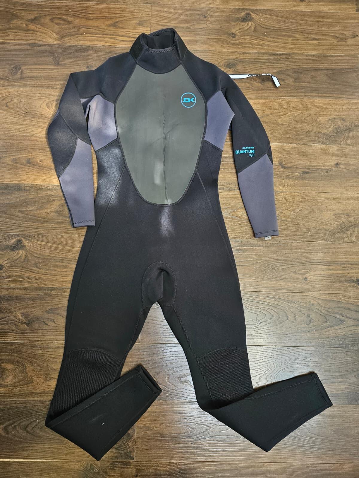 Dakine Men's Quantam Water Sports Back Lock Full Zip 3/2 Wetsuit -L/T/Large Tall