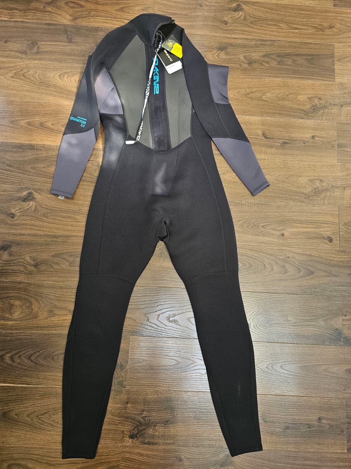Dakine Men's Quantam Water Sports Back Lock Full Zip 3/2 Wetsuit -L/T/Large Tall