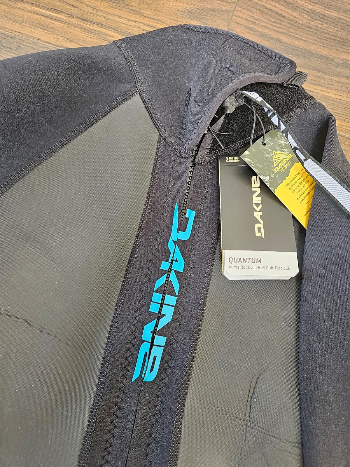 Dakine Men's Quantam Water Sports Back Lock Full Zip 3/2 Wetsuit -L/T/Large Tall