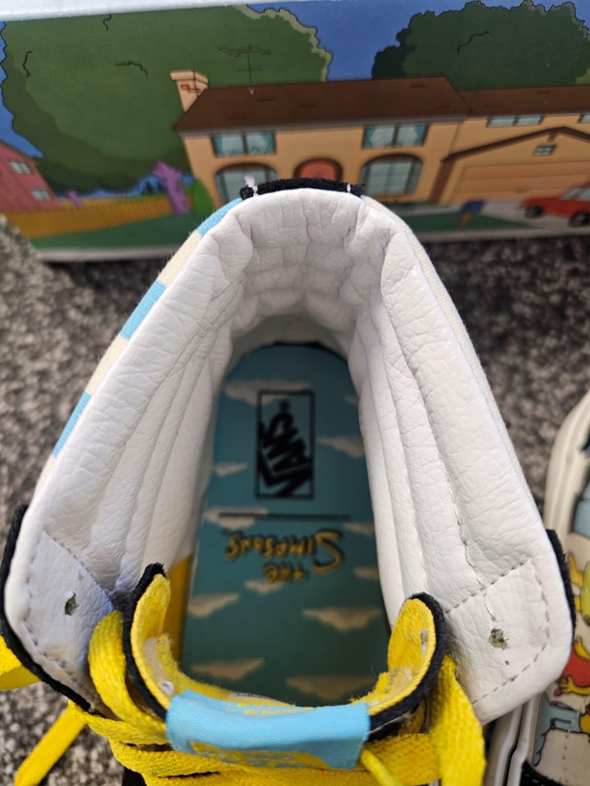 Awesome Vans X The Simpsons 1987-2020 Sneakers Trainers UK 5/EU38 Rare Collector