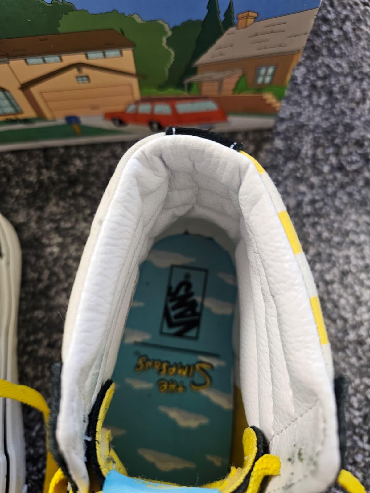 Awesome Vans X The Simpsons 1987-2020 Sneakers Trainers UK 5/EU38 Rare Collector