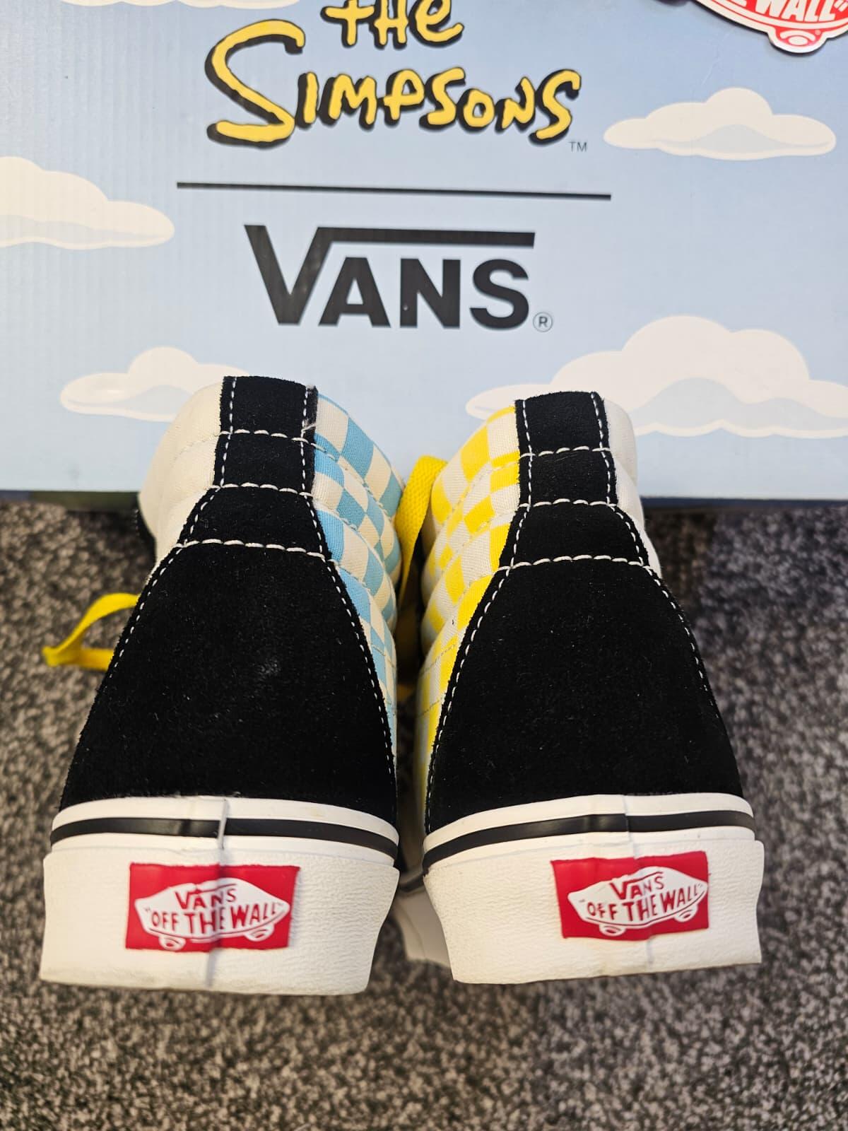 Awesome Vans X The Simpsons 1987-2020 Sneakers Trainers UK 5/EU38 Rare Collector