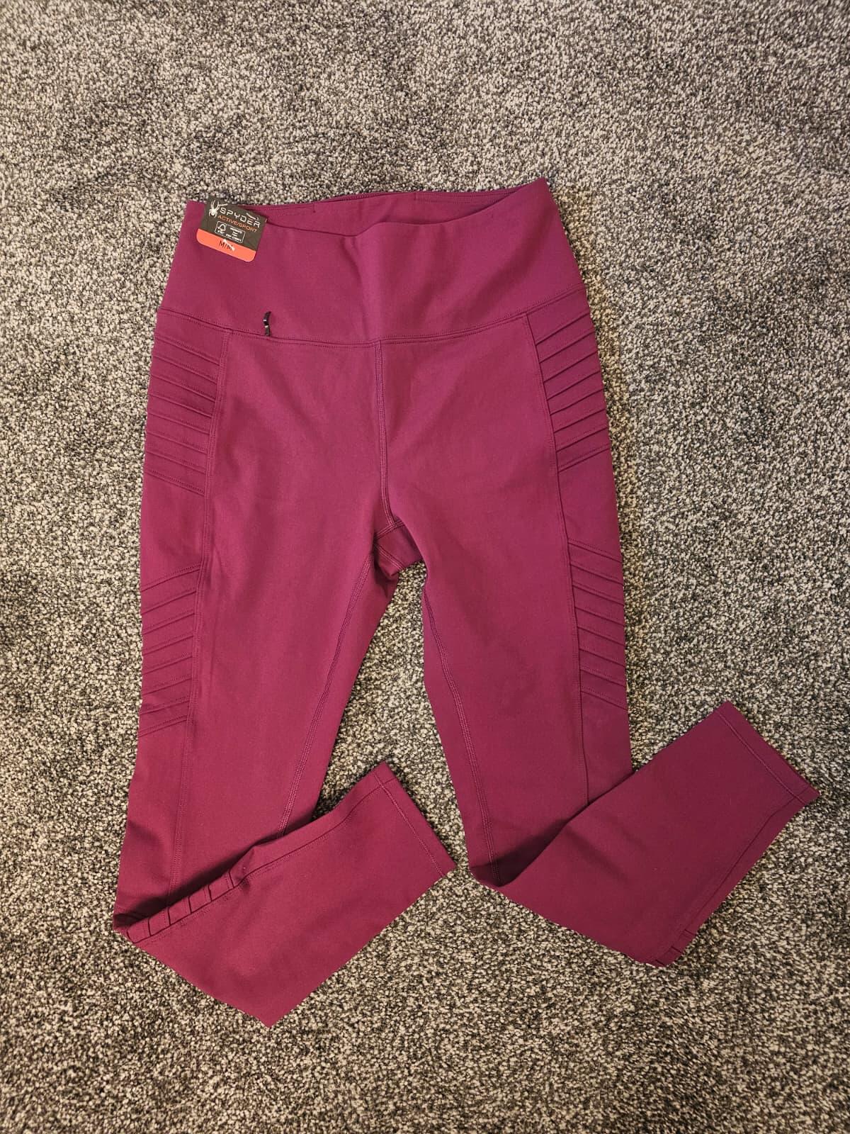 Spyder Womens Activewear/Sport/Casual Gym Leggings - M/Medium