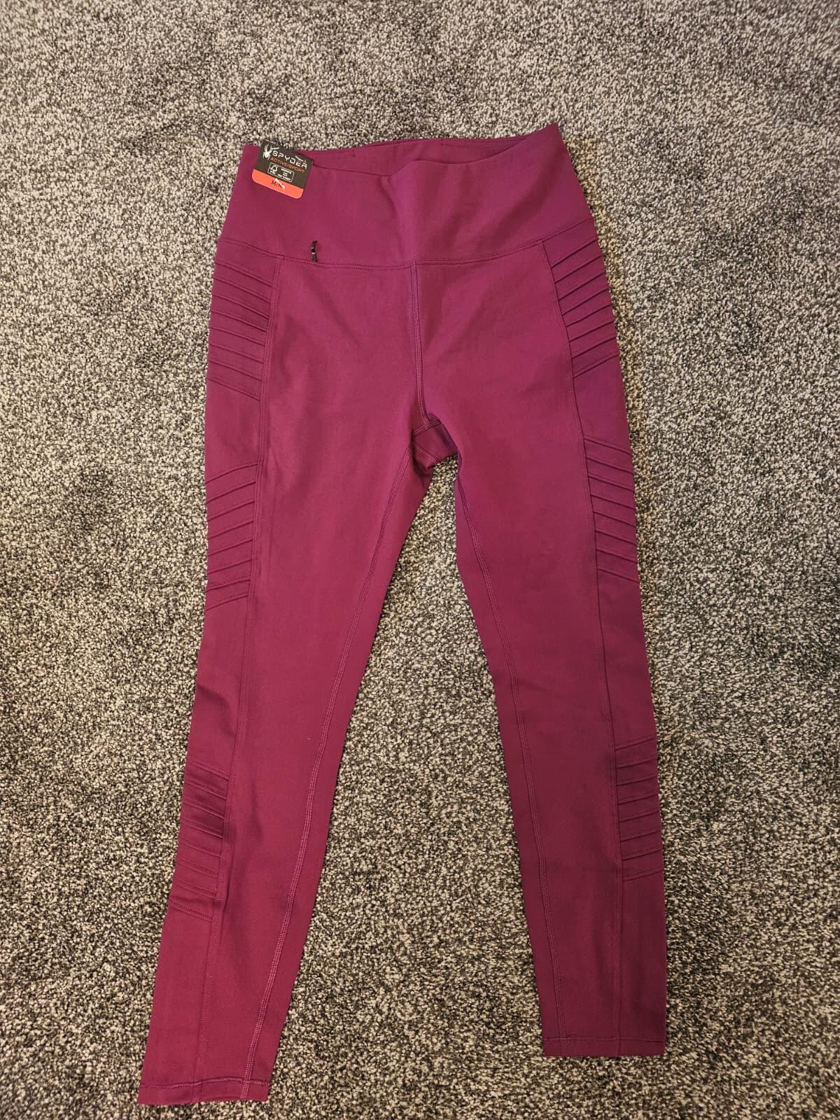 Spyder Womens Activewear/Sport/Casual Gym Leggings - M/Medium
