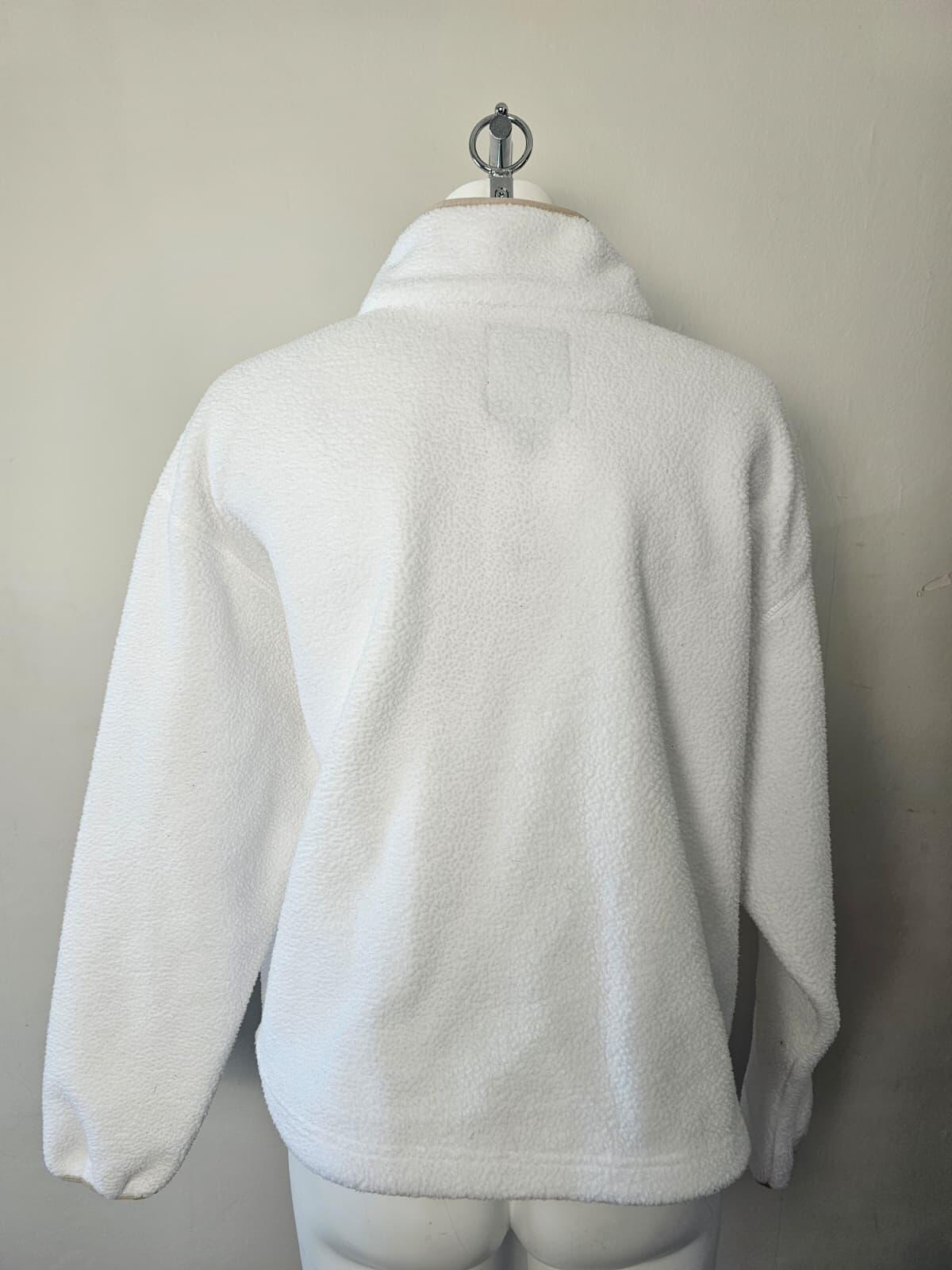 Columbia Womens Pullover Snap Button Fleece Jumper - XL/Extra Large