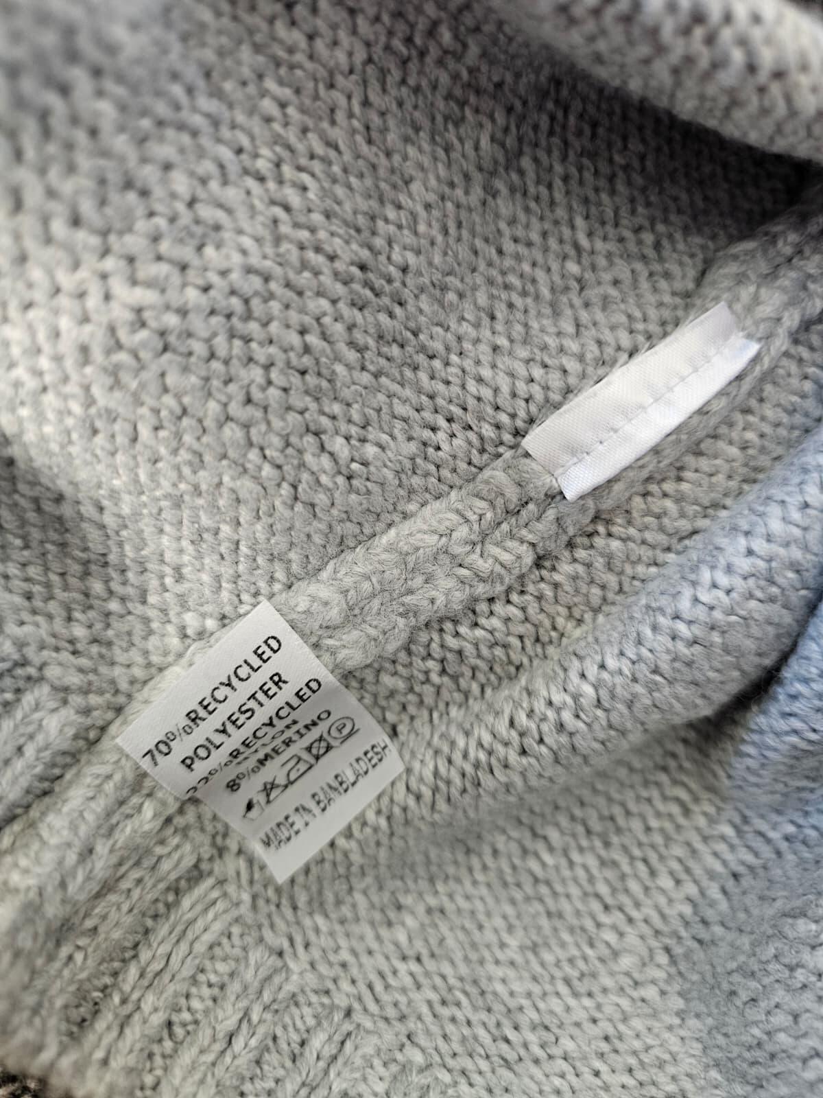 Sea Salt Cornwall Lovely Casual Fisherman Merino Blend Knitted Jumper UK 14