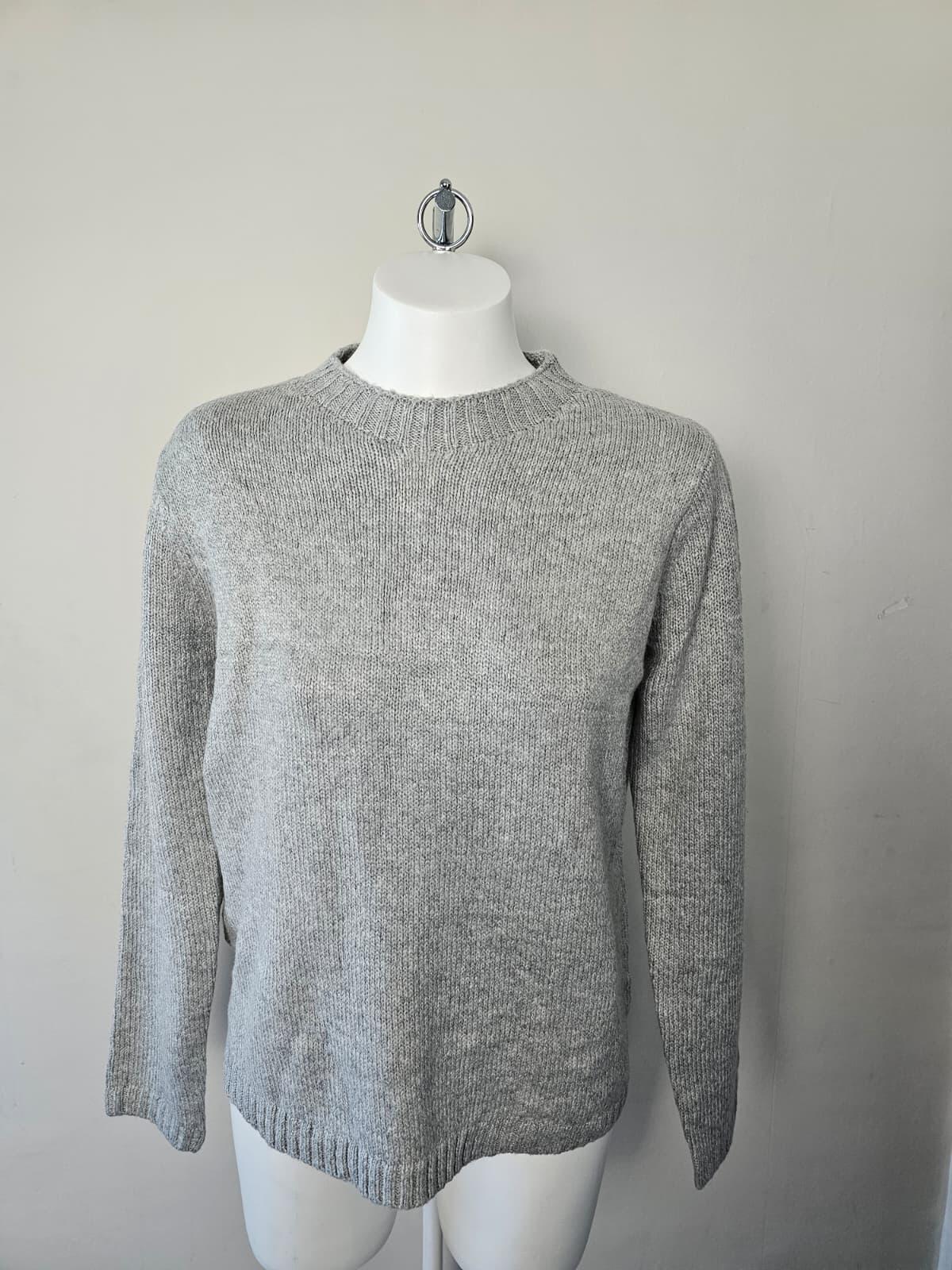 Sea Salt Cornwall Lovely Casual Fisherman Merino Blend Knitted Jumper UK 14