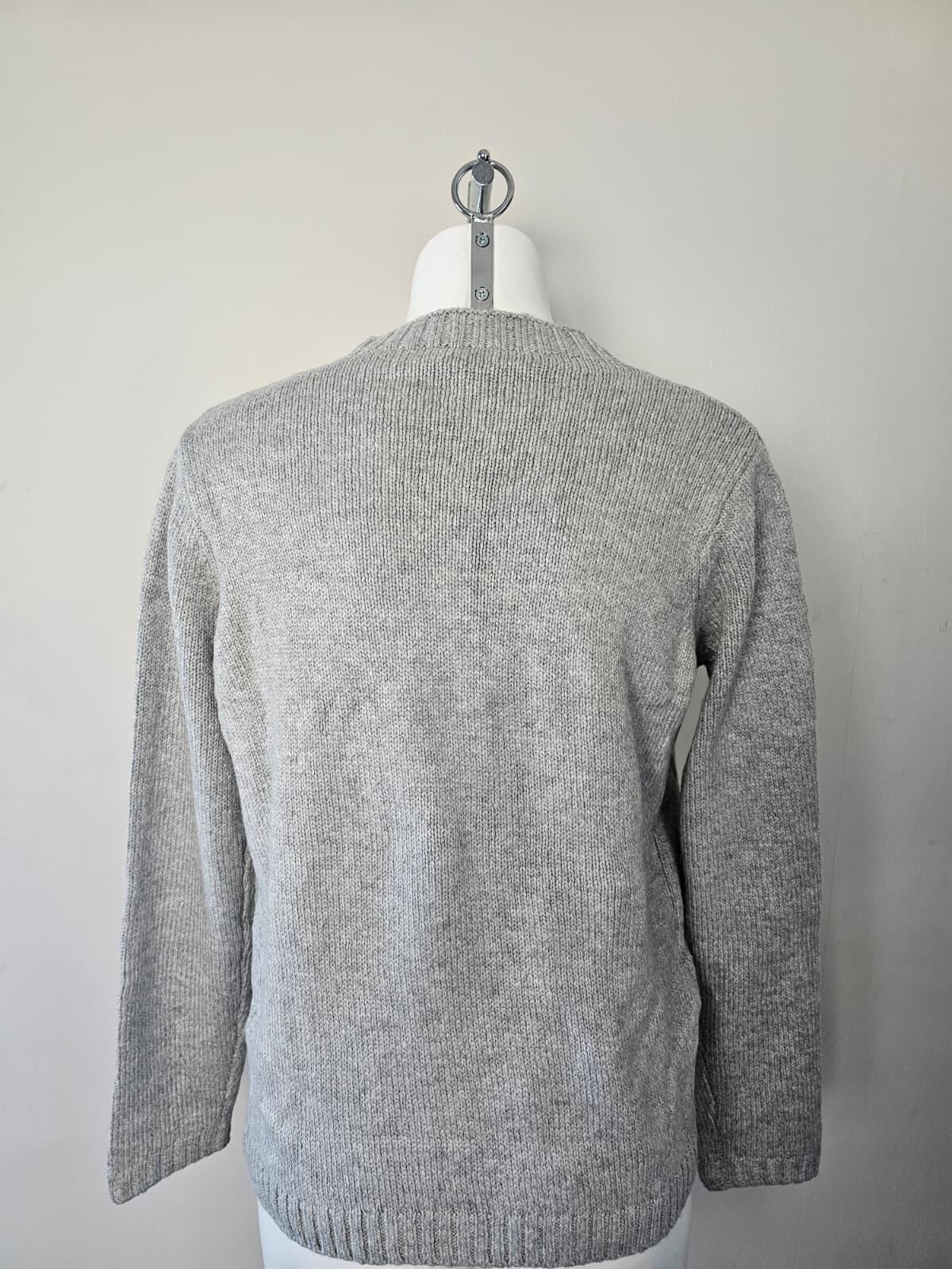 Sea Salt Cornwall Lovely Casual Fisherman Merino Blend Knitted Jumper UK 14