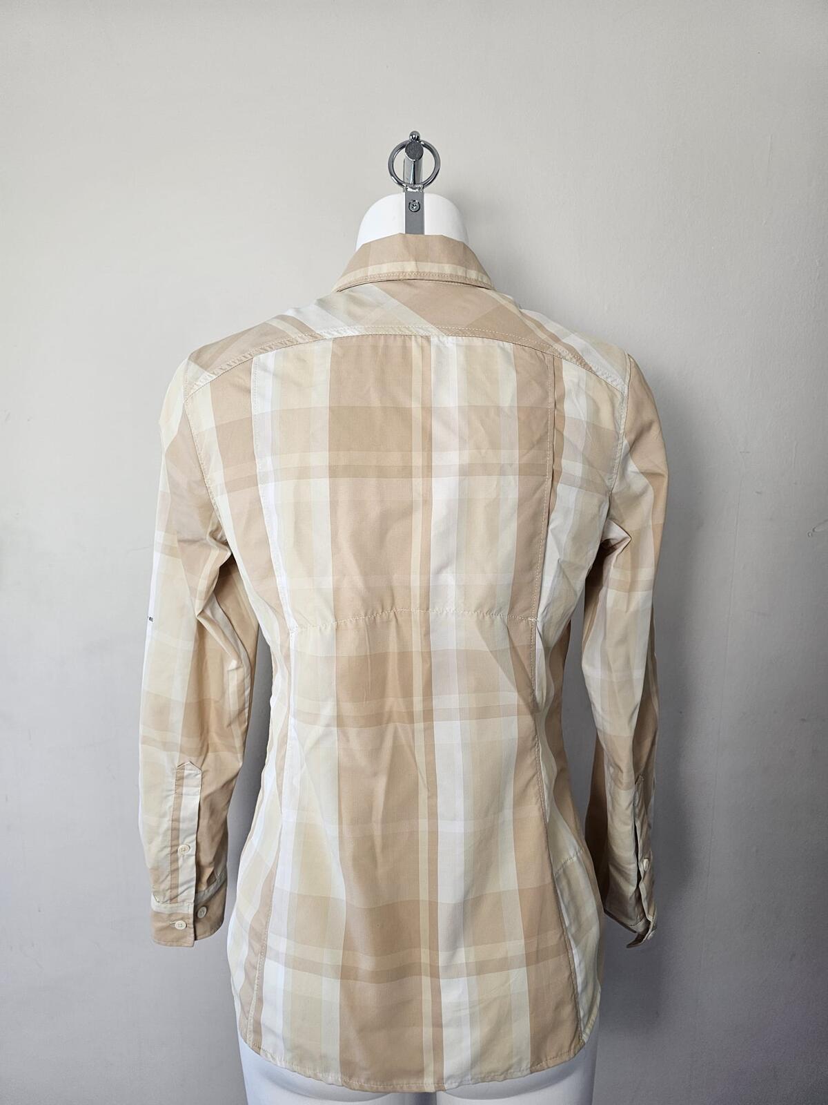 Columbia Women's Technical Outdoor Expedition/Hiking/Trek Long Sleeve Shirt - M