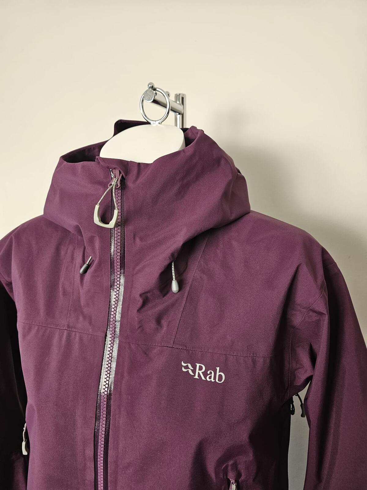 Rab Women's Gore-Tex Kangri Full Zip Hooded Technical Walking/Hiking Jacket - 16