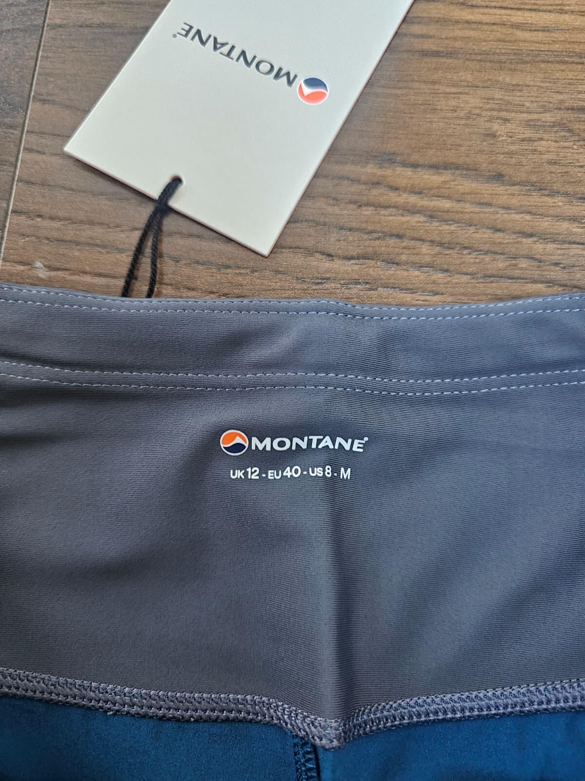 Montane Women's Activewear/Casual Trail Running/Hiking Shorts - UK 12 - Blue