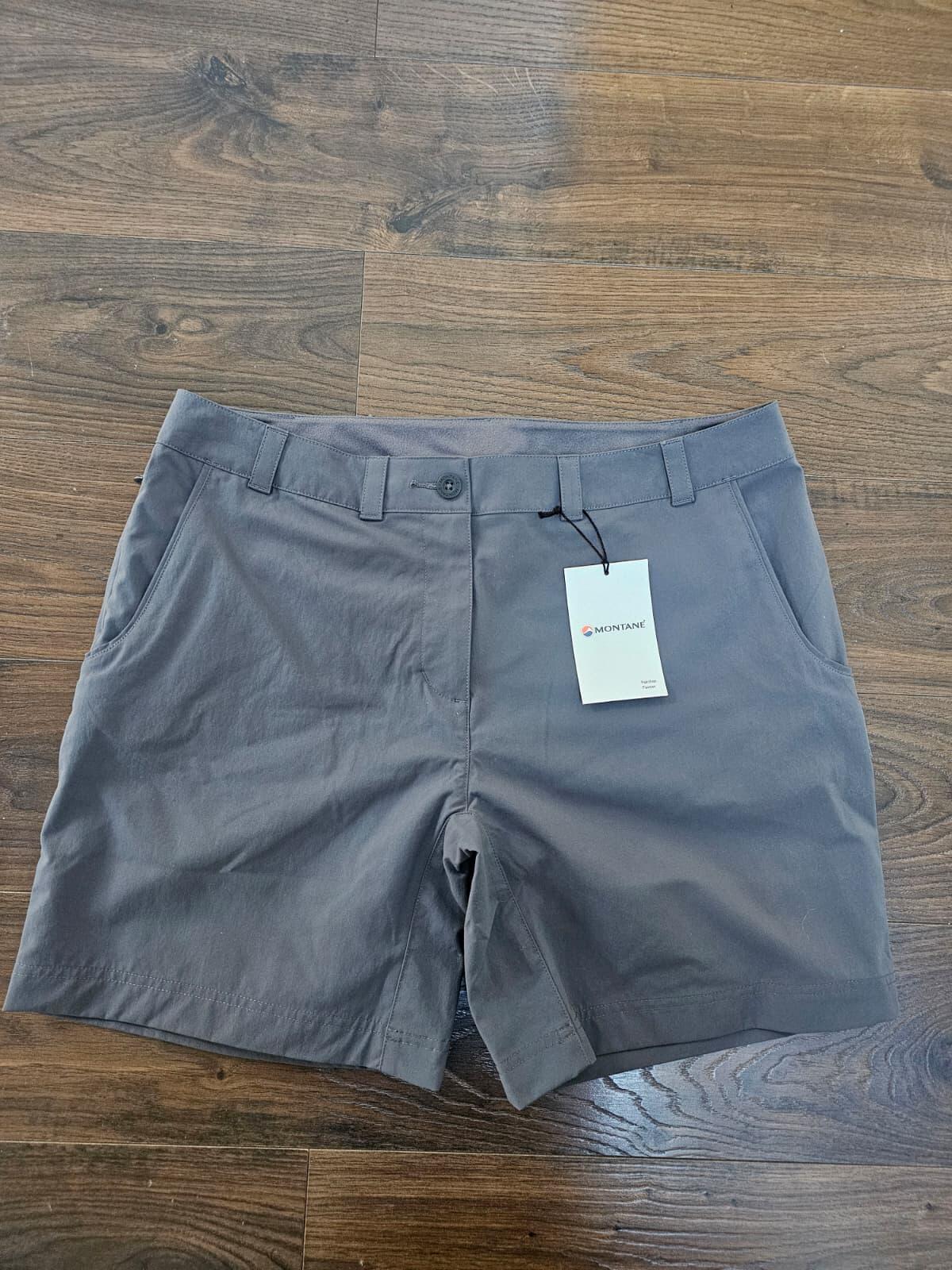 Montane Women's Activewear/Casual Hiking/Walking Shorts - UK 14 - Slate Grey