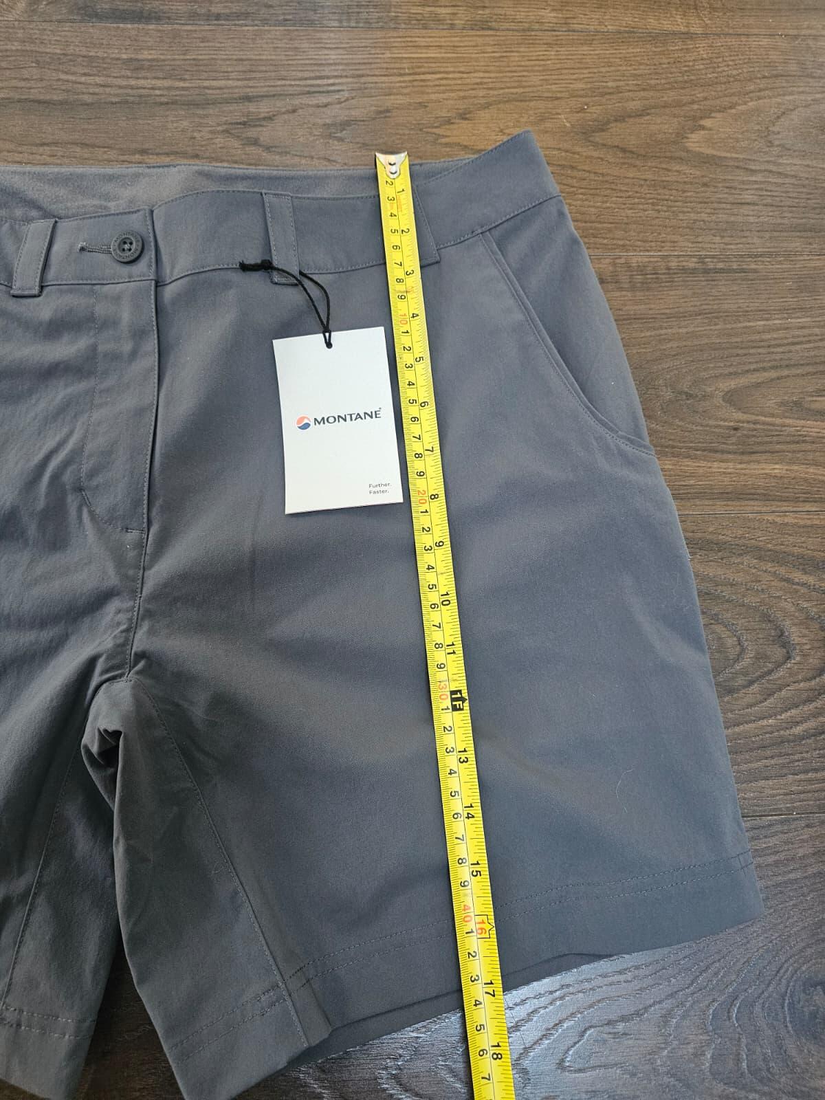 Montane Women's Activewear/Casual Hiking/Walking Shorts - UK 14 - Slate Grey
