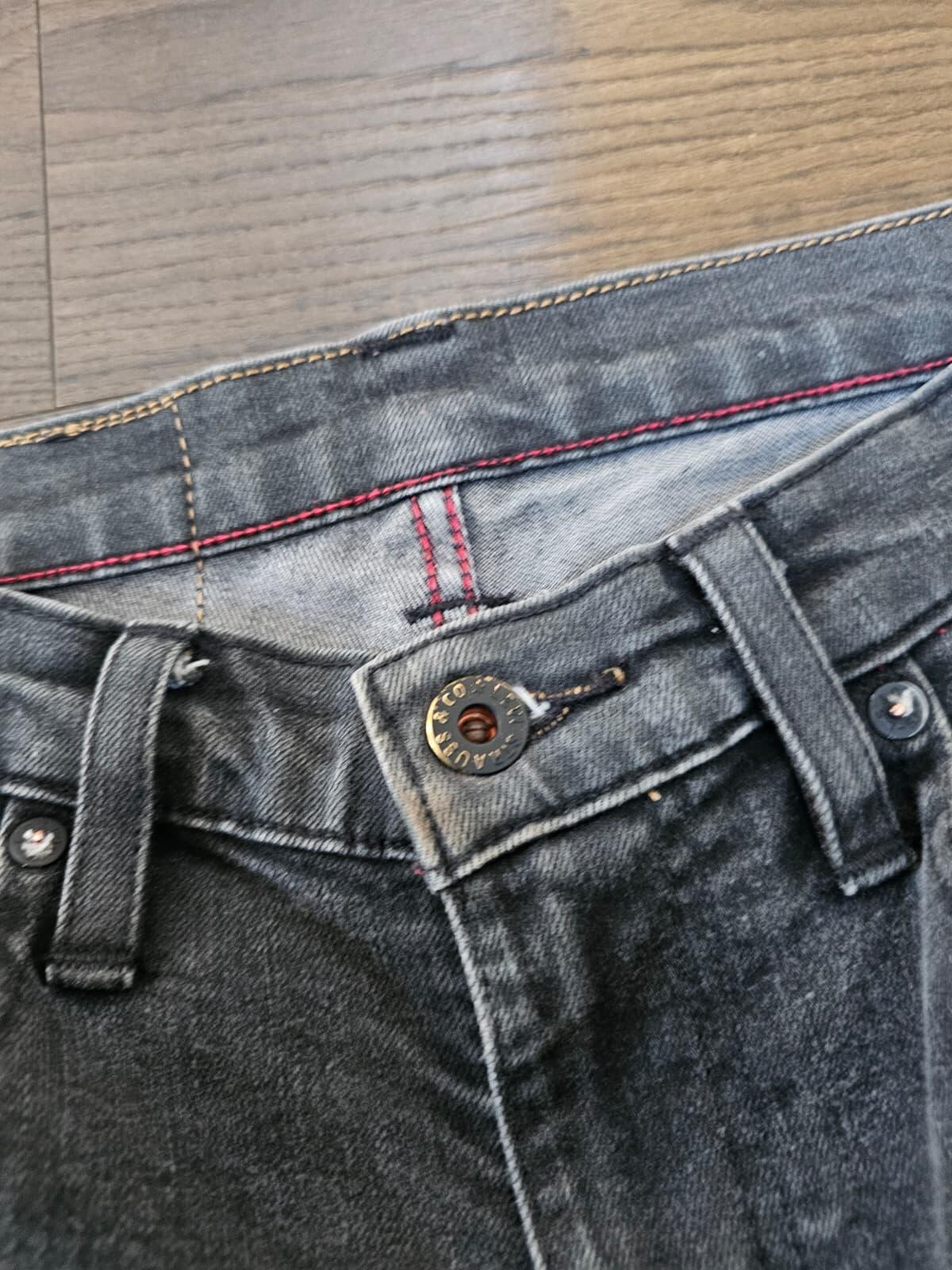 Levi's Men's Washed Black Denim Jeans 511 Slim Fit - W30/32L