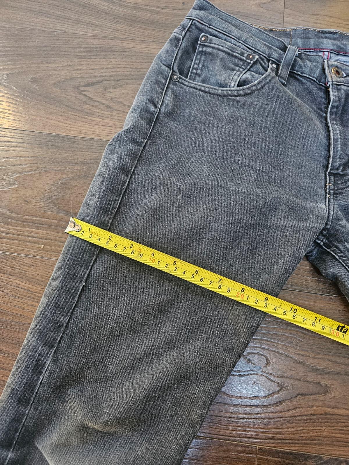 Levi's Men's Washed Black Denim Jeans 511 Slim Fit - W30/32L
