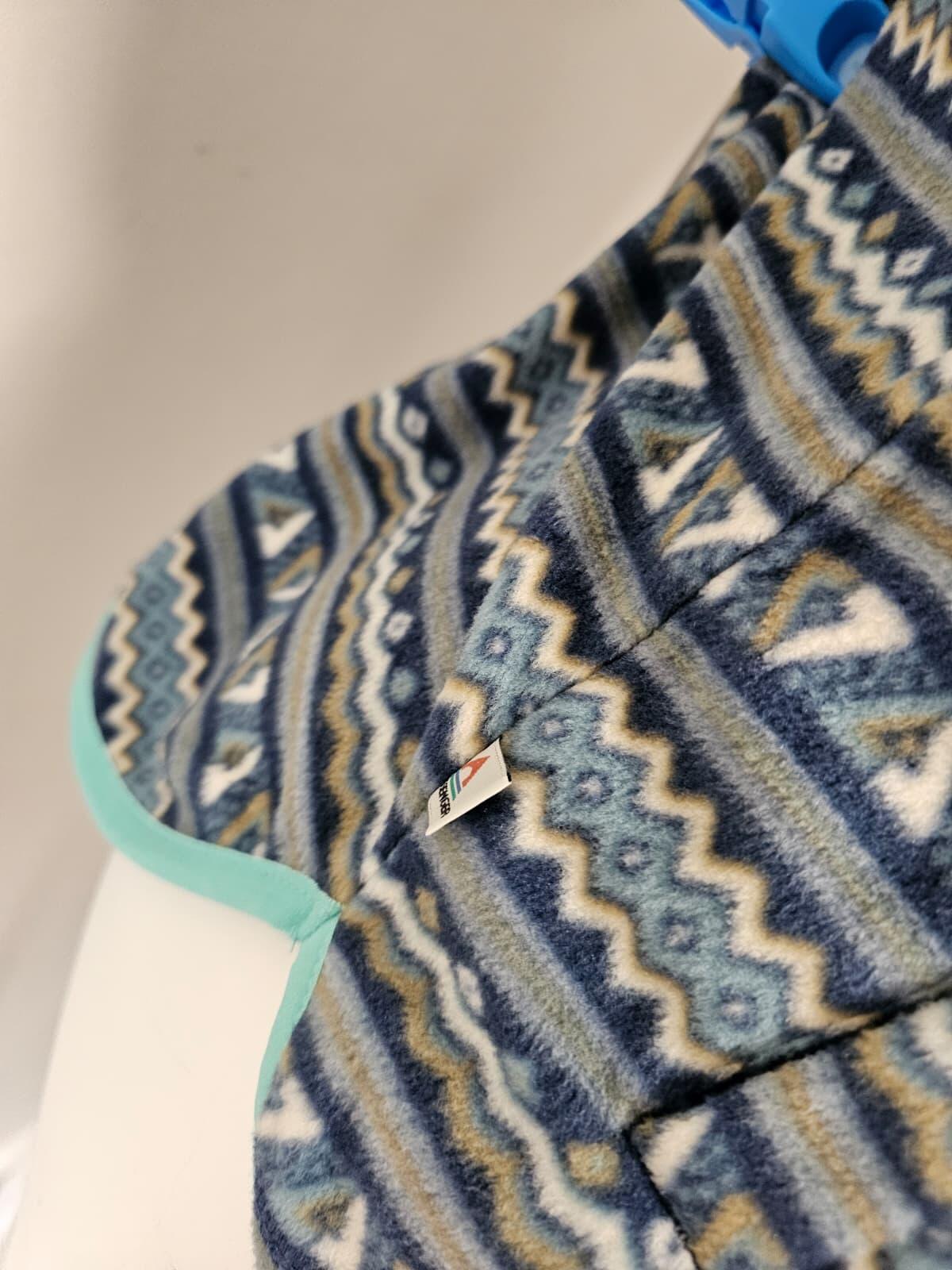 Passenger Womens 1/2 Zip Aztec/Geo Print Pullover Fleece  - M/Medium/UK 12