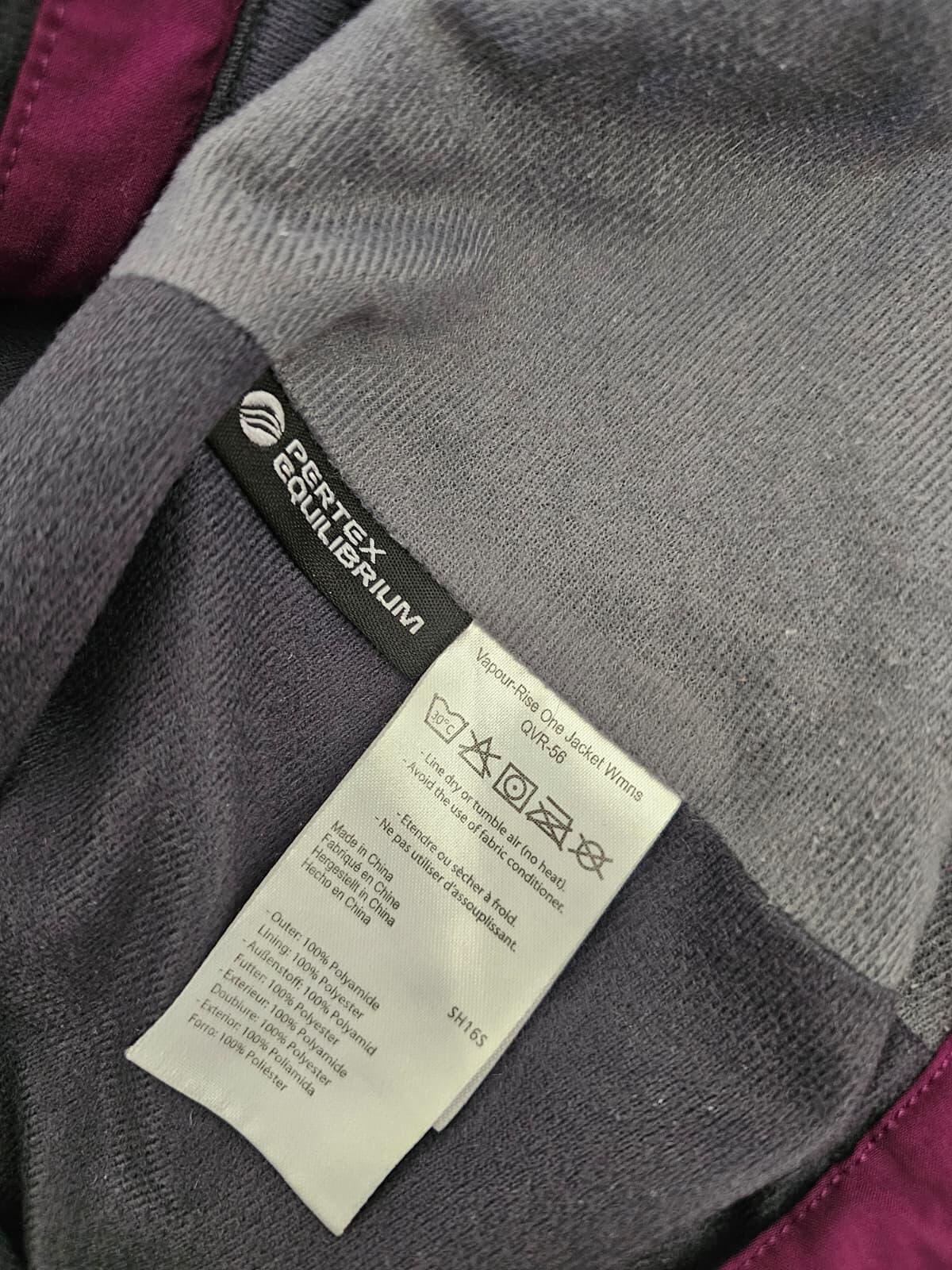 Rab Women's Vapour Full Full Zip Mid Layer Technical Jacket - UK 10 - Grey