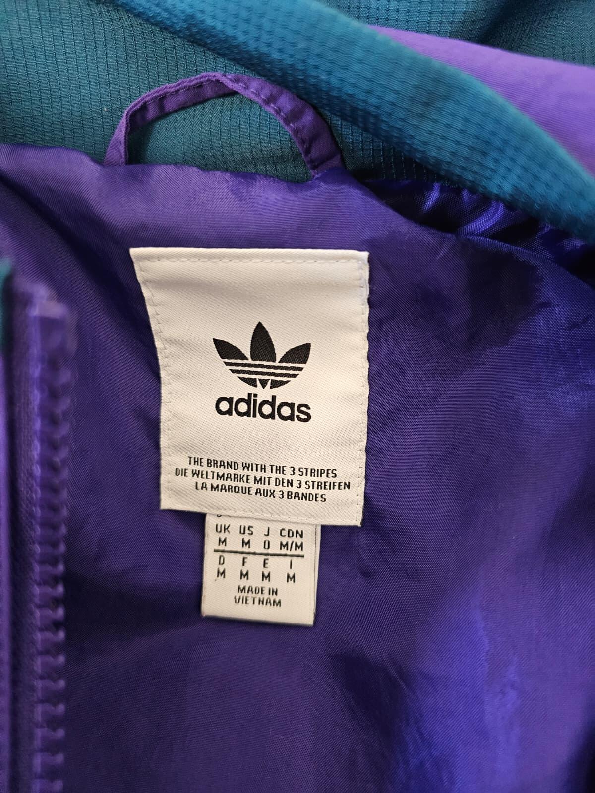 Adidas Adiplore Zip Through Track Style Windbreaker Jacket - M/Medium