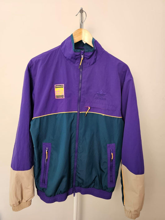 Adidas Adiplore Zip Through Track Style Windbreaker Jacket - M/Medium
