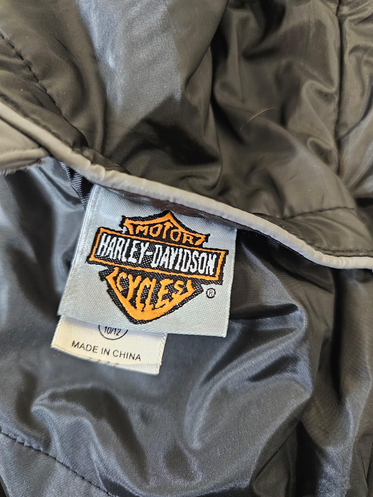 Harley Davidson Women's Reversible Thick Fleece Bodywarmer/Gilet - M/Medium/8