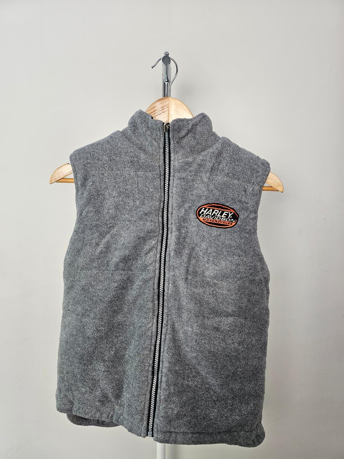 Harley Davidson Women's Reversible Thick Fleece Bodywarmer/Gilet - M/Medium/8