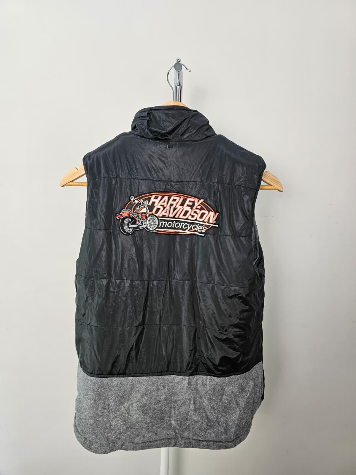 Harley Davidson Women's Reversible Thick Fleece Bodywarmer/Gilet - M/Medium/8