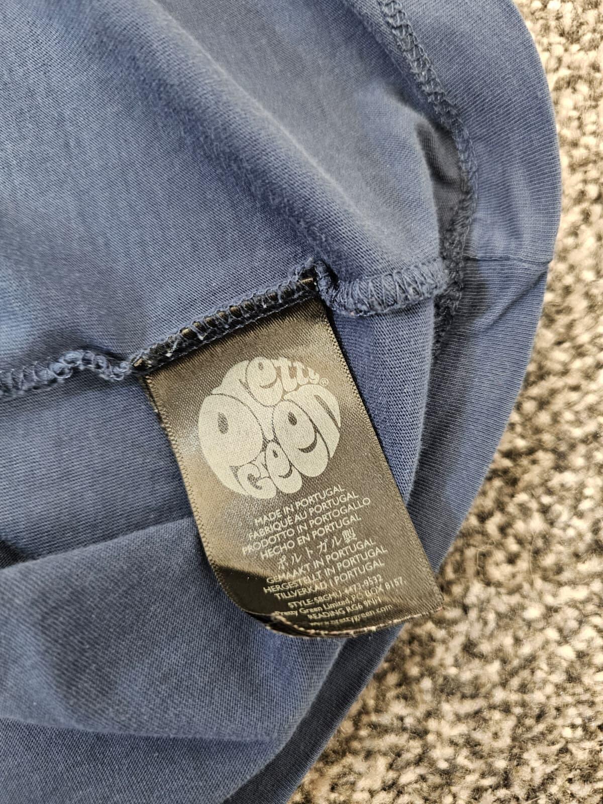 Pretty Green Men's Polo Shirt - M/Medium Navy/Grey/Burnt Orange