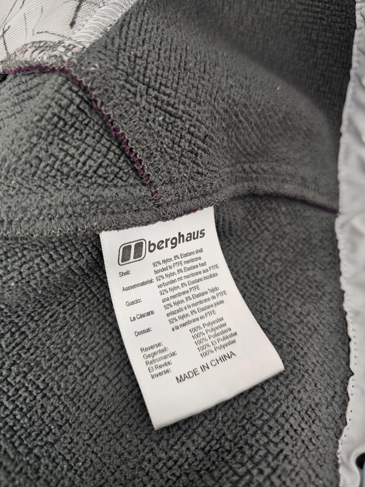 Berghaus Women's Technical WindStopper Soft Shell Hiking Jacket - UK 14 - Purple