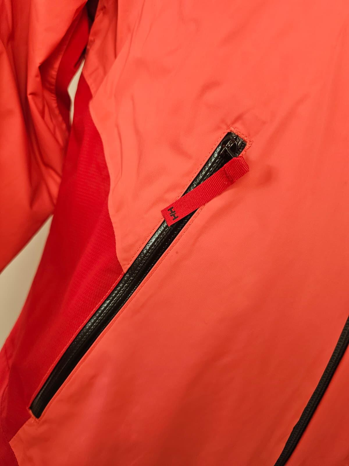 Helly Hansen Helly Tech Women's Technical Waterproof Jacket- M/Medium-Red/Salmon