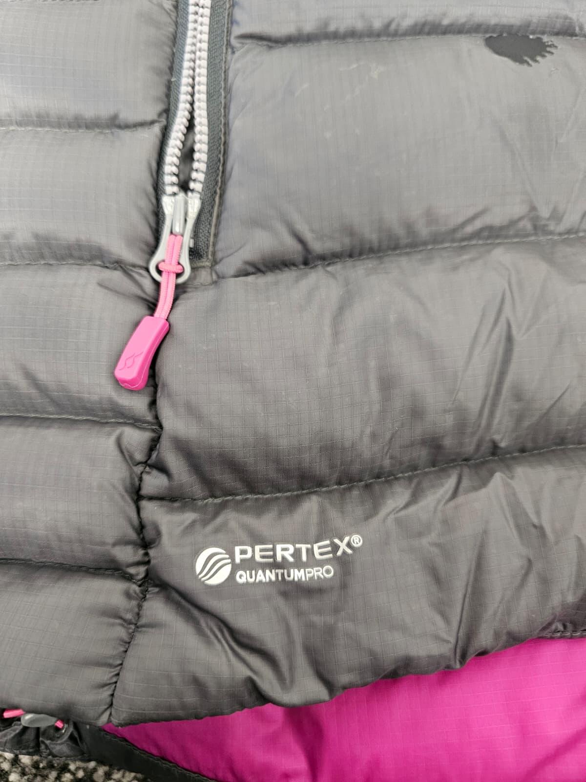 Rab Electron Women's Full Zip Hooded Down Puffer Jacket - UK 14 - Grey