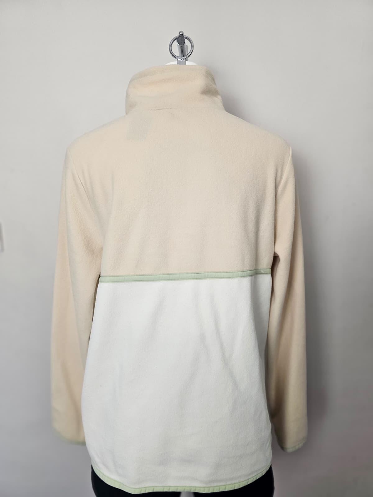 Cotopaxi womens 1/2 Zip Fleece Cream Pullover Jumper - NWT - XL/Extra Large
