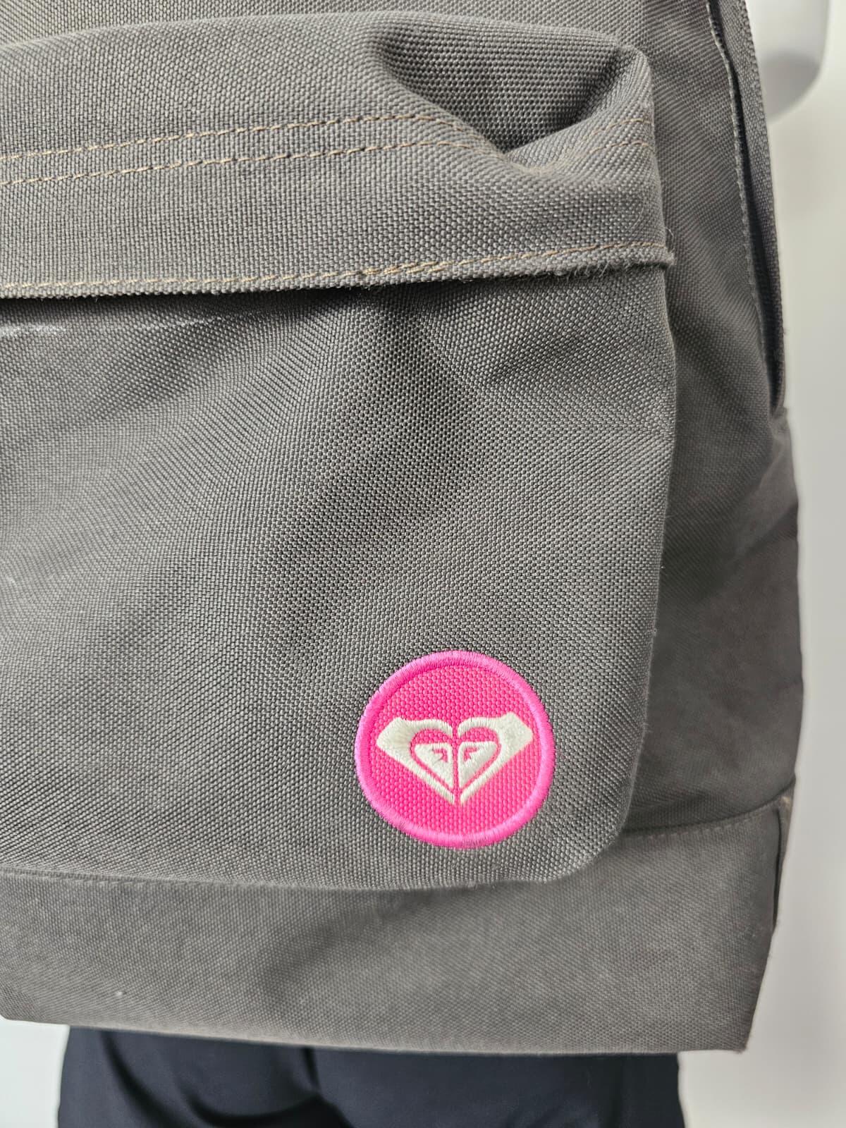 Roxy By Quiksilver Y2K Grey Backpack Rucksack - School/Uni/Gym