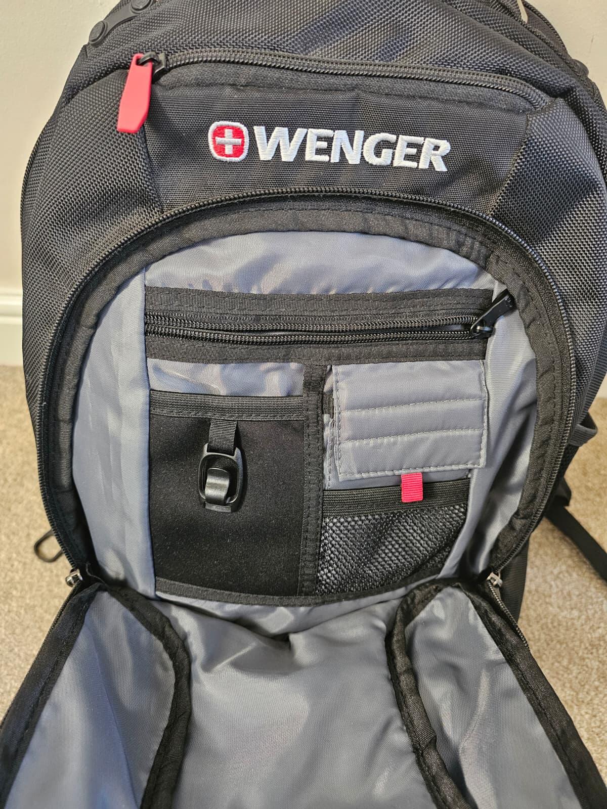 Wenger Business/School Uni Laptop Backpack/Rucksack - Black - Unisex