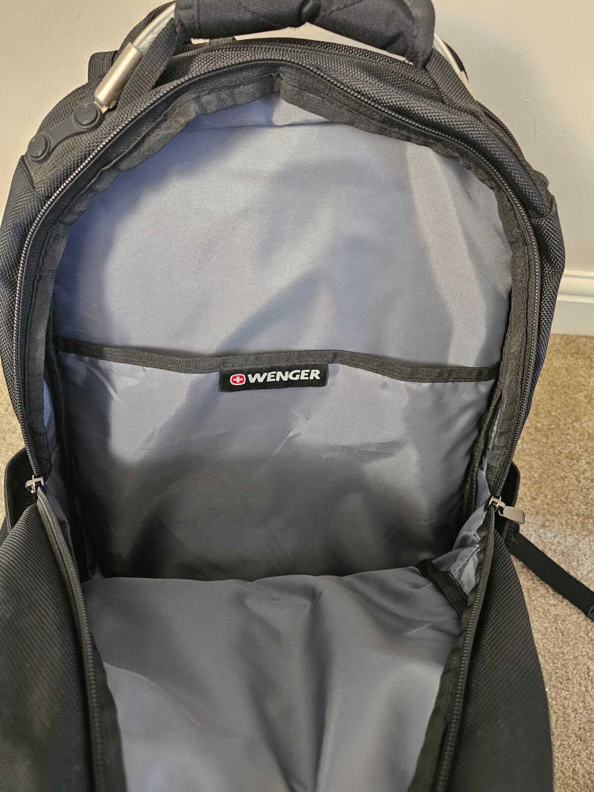 Wenger Business/School Uni Laptop Backpack/Rucksack - Black - Unisex