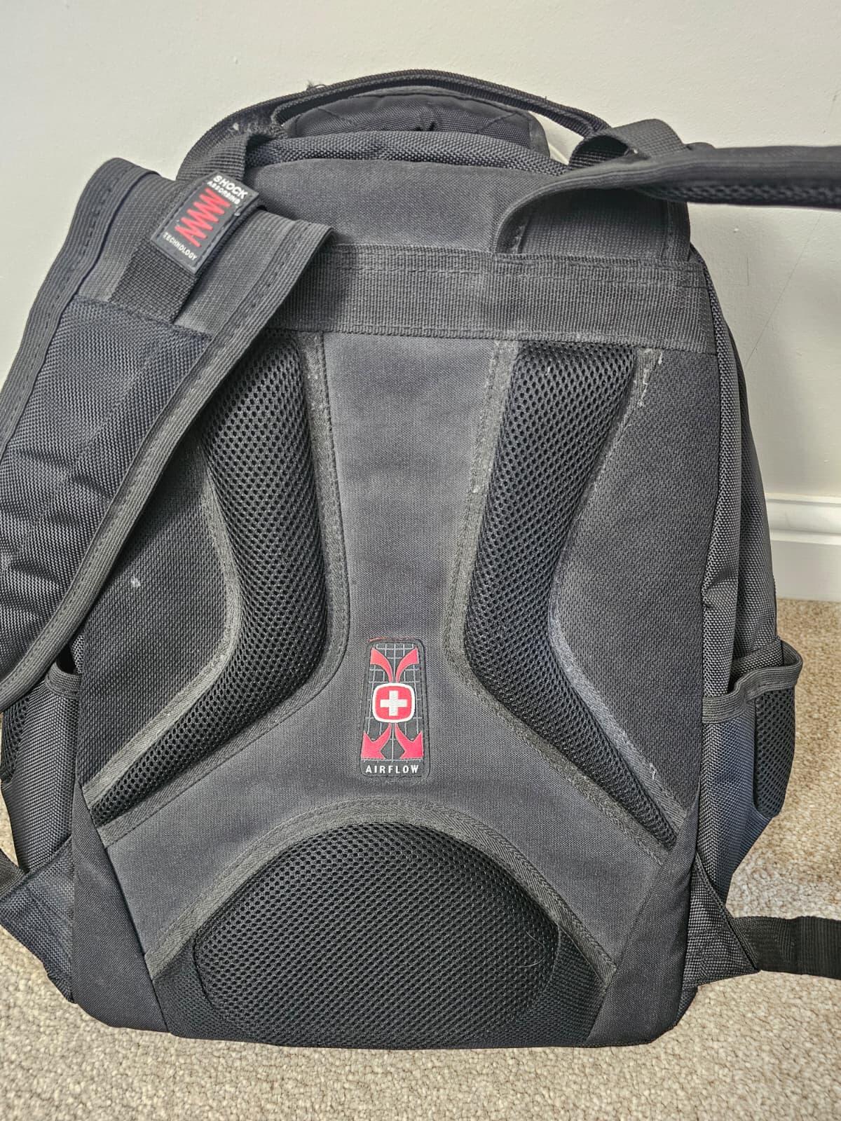 Wenger Business/School Uni Laptop Backpack/Rucksack - Black - Unisex