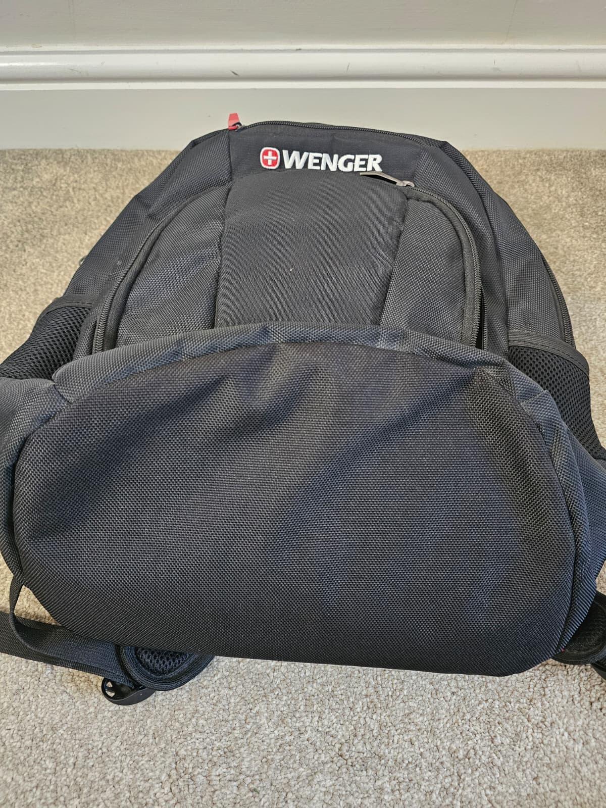 Wenger Business/School Uni Laptop Backpack/Rucksack - Black - Unisex