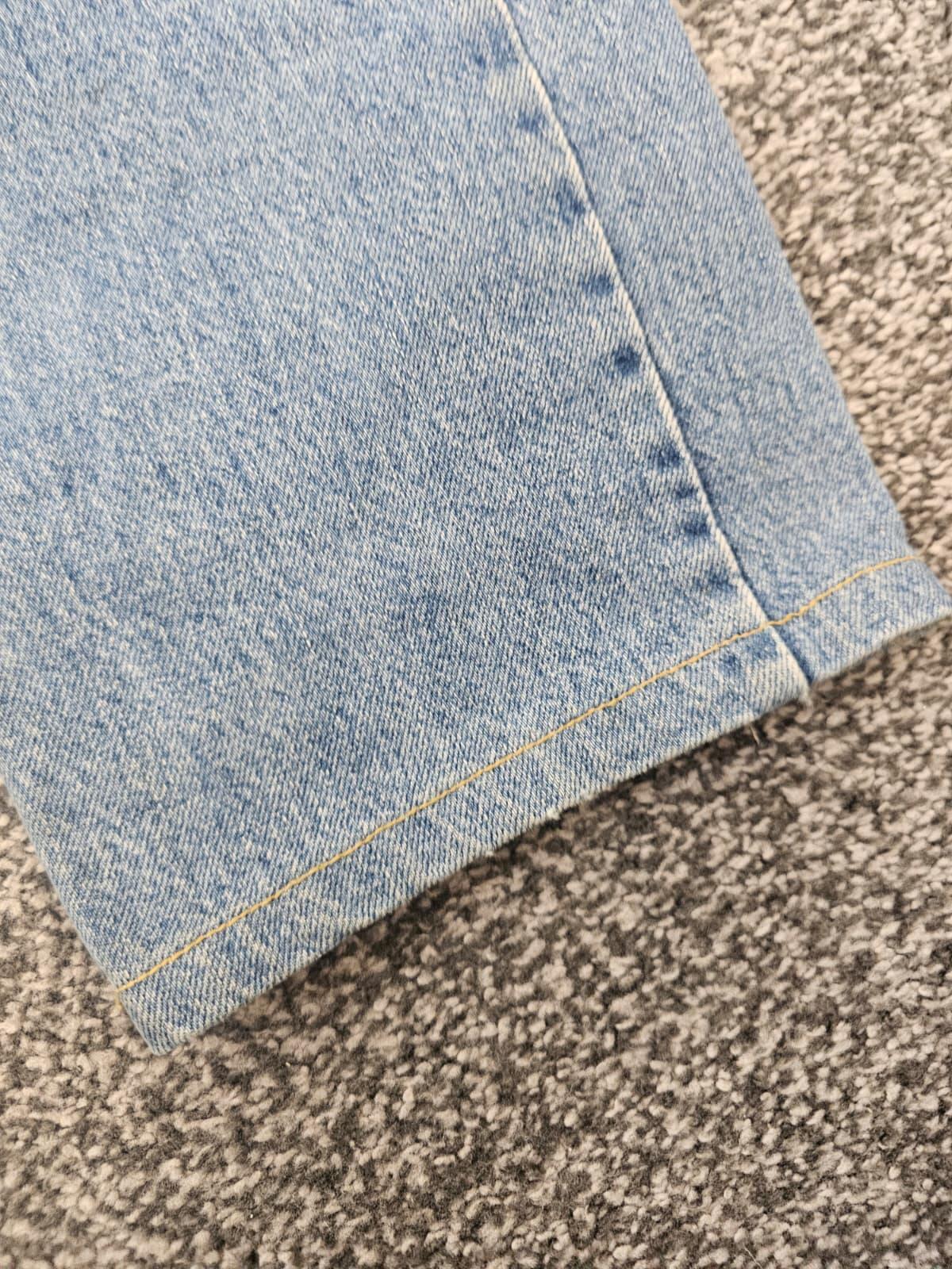 LEE Men's Vintage 90's Riders Light Blue 100% Cotton Denim Jeans - W34/L29