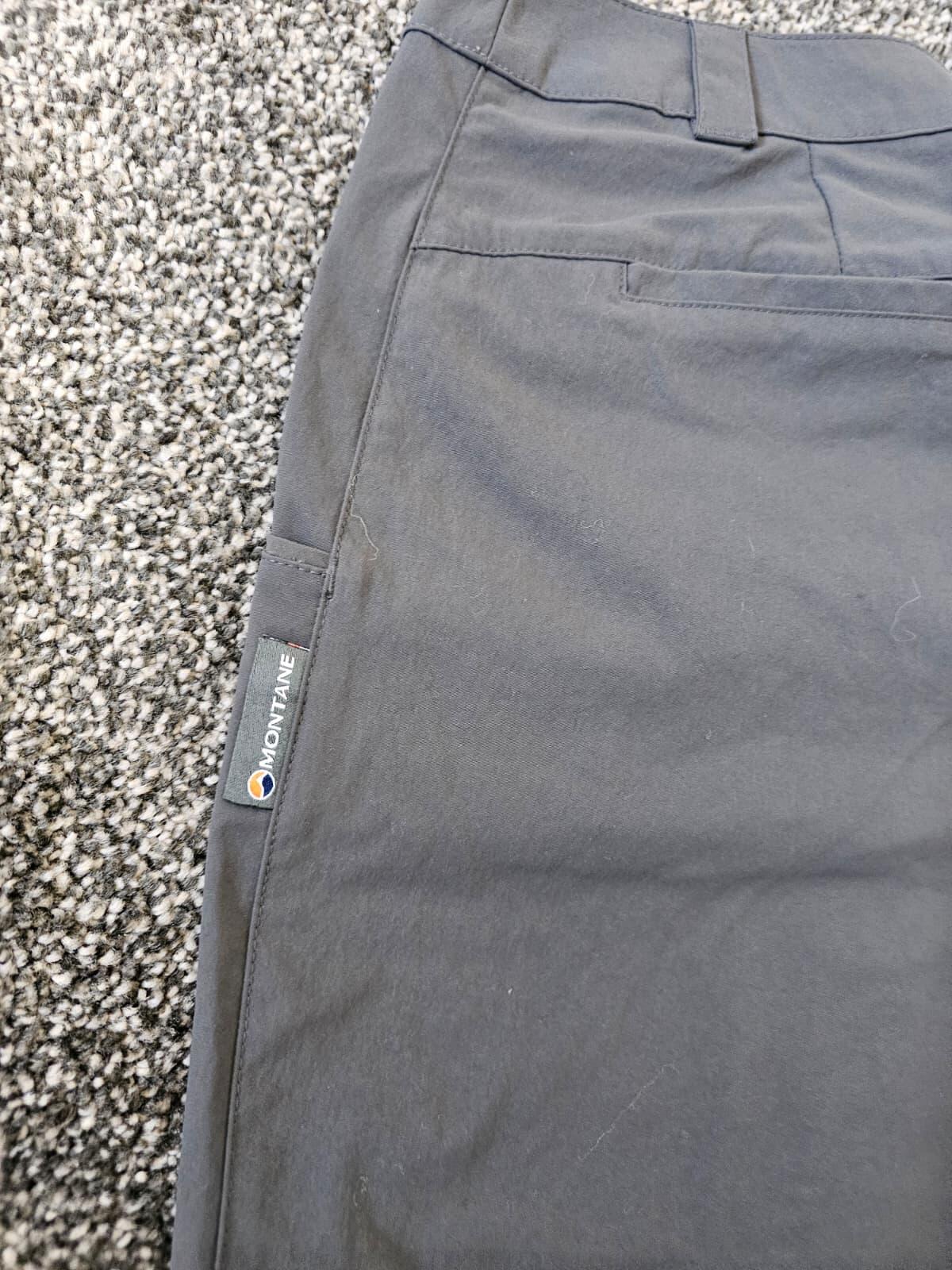 Montane Women's/Ladies Hiking/Outdoor Walking Casual Grey Shorts - UK 14