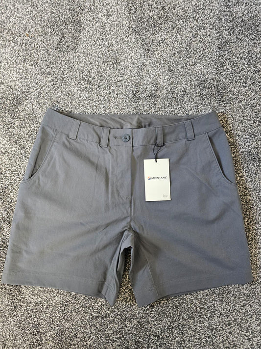 Montane Women's/Ladies Hiking/Outdoor Walking Casual Grey Montane Shorts - UK 12