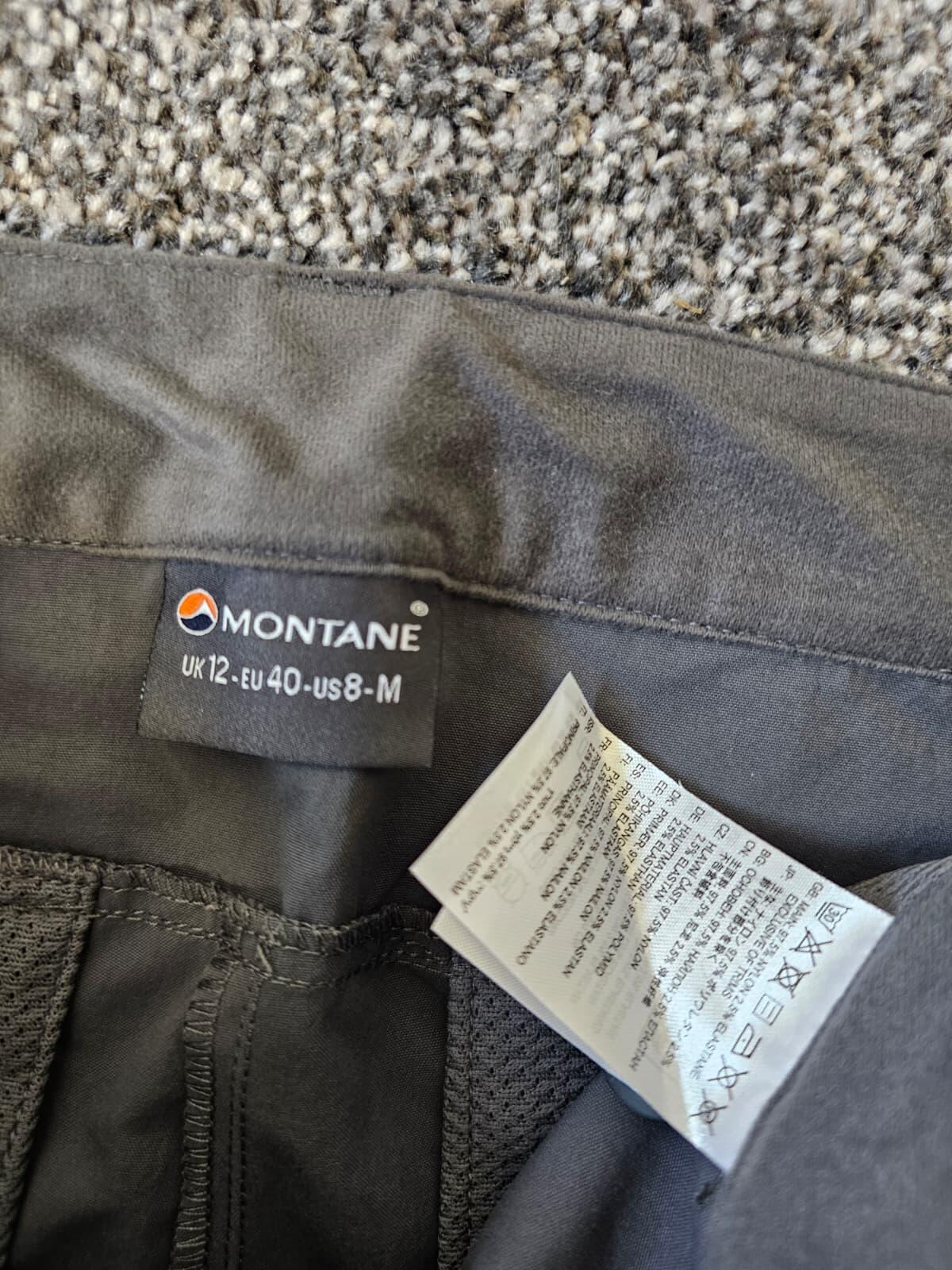Montane Women's/Ladies Hiking/Outdoor Walking Casual Grey Montane Shorts - UK 12