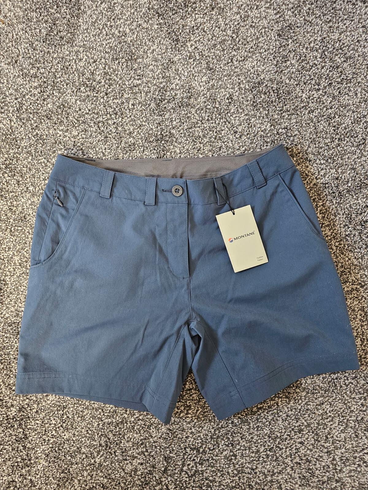 Montane Women's/Ladies Walking/Hiking Outdoor Wear Shorts - UK 10 - Blue