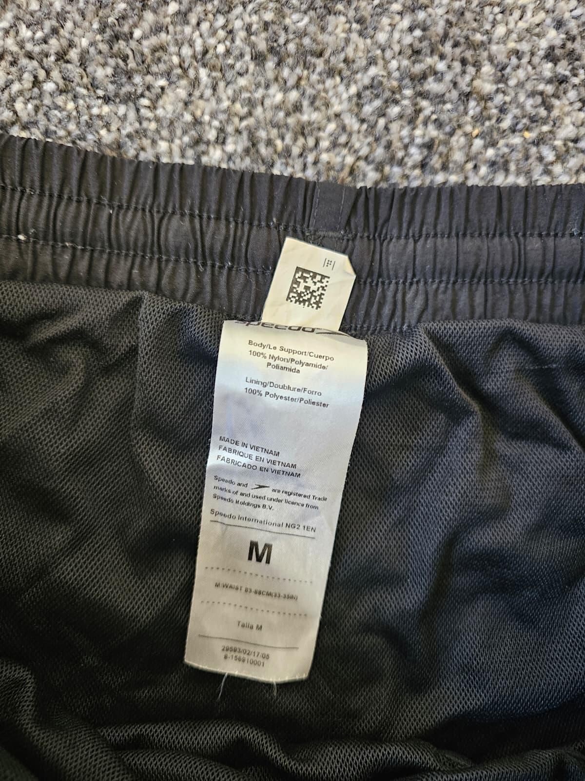 Speedo Men's Swim Wear Swimming Holiday Shorts - M/Medium - Black