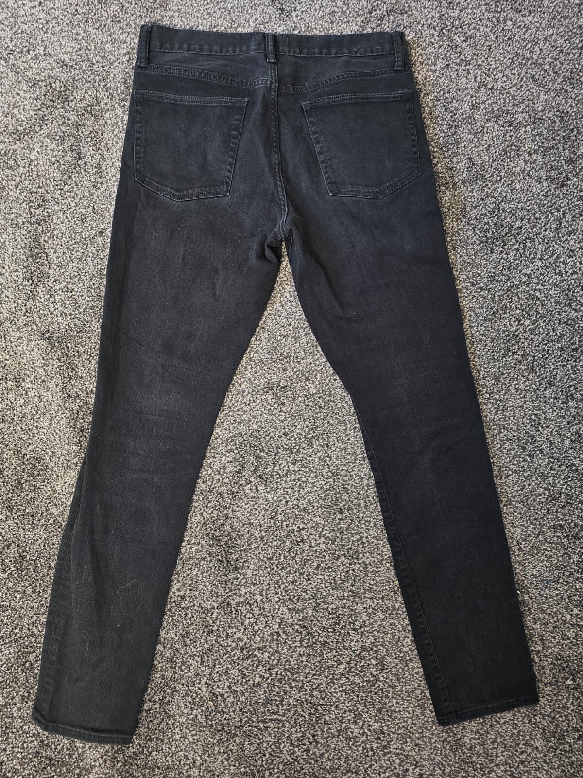 GAP Men's Black Denim Skinny Jeans - W32/L30