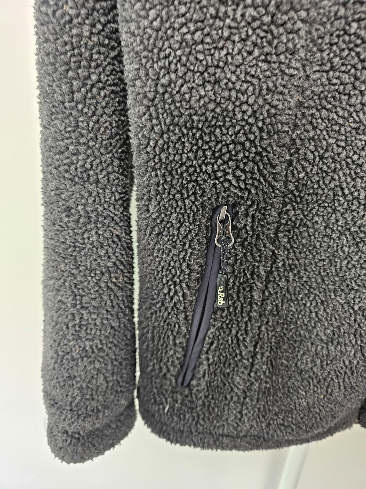 Rab Classic Women's Double Pile Thick Sherpa/Borg Fleece Jacket - UK 8 - Grey