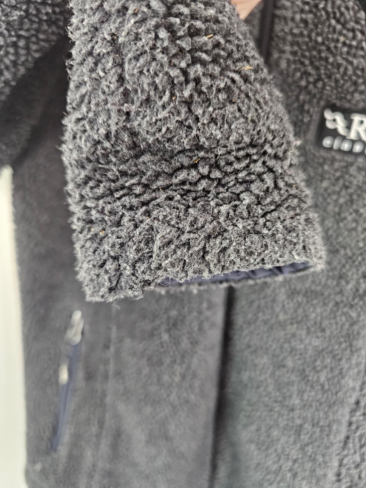 Rab Classic Women's Double Pile Thick Sherpa/Borg Fleece Jacket - UK 8 - Grey
