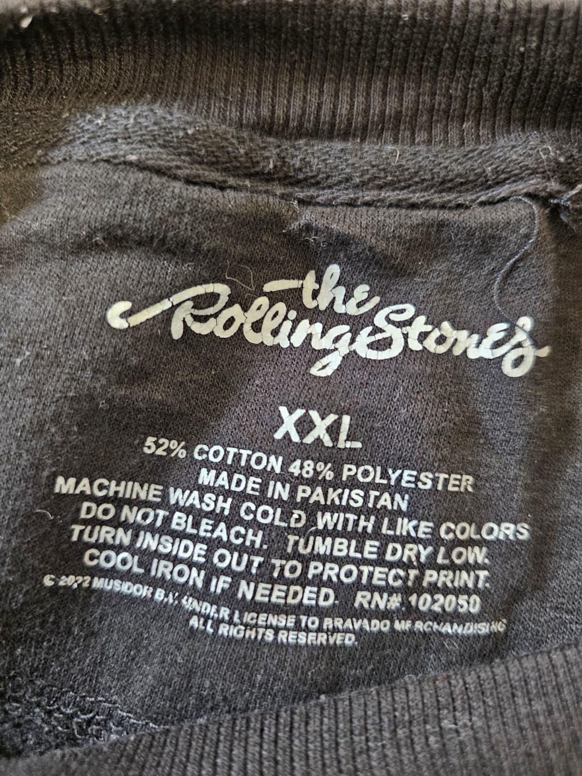 The Rolling Stones Pullover Jumper Sweater/Sweatshirt Band - XXL/2XL