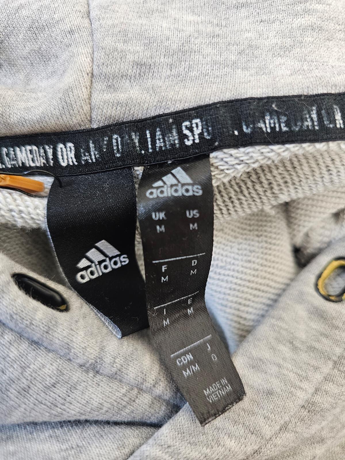 Adidas Mens Pullover Big Graphic Hoodie - M/Medium